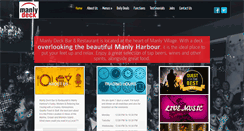 Desktop Screenshot of manlydeck.com.au